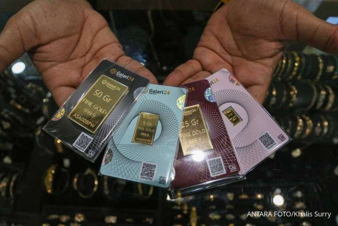Harga Emas Hari Ini di Pegadaian Jatuh Drastis Jumat (2/5/2025)